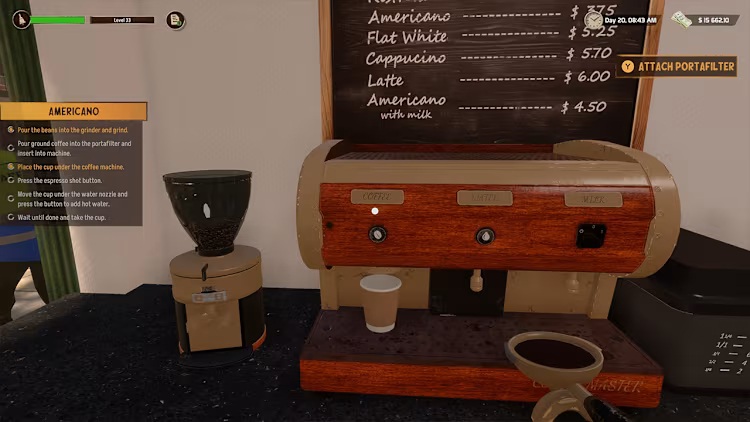 Barista Life Simulator NSP screenshot
