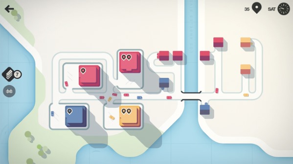 Mini Motorways NSP screenshot