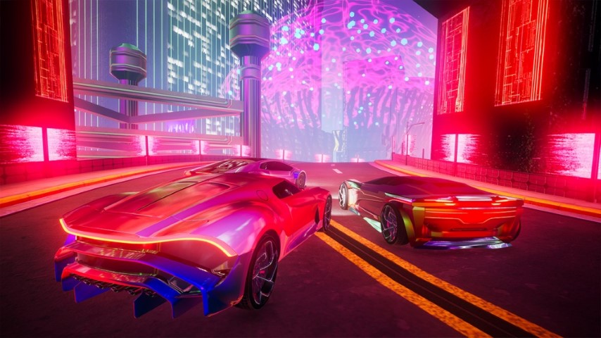 Neon Drifter Cyber Racing NSP screenshot