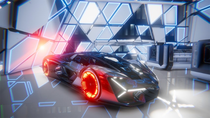 Neon Drifter Cyber Racing NSP screenshot