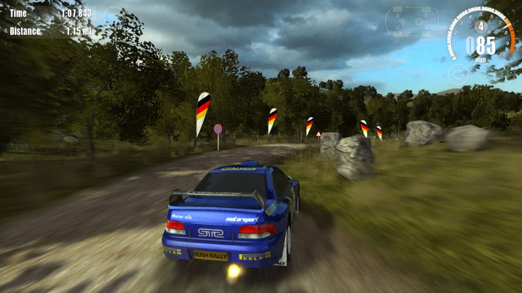 Rush Rally 3 NSP ROM Download screenshot