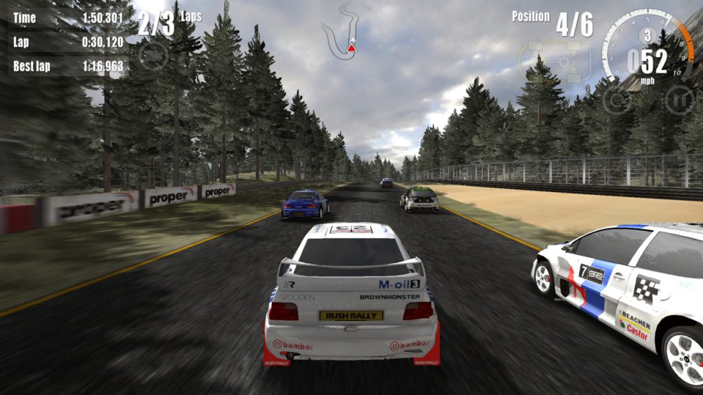 Rush Rally 3 NSP ROM Download screenshot