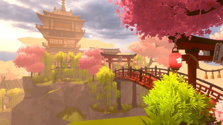 Sakura Peak NSP screenshot