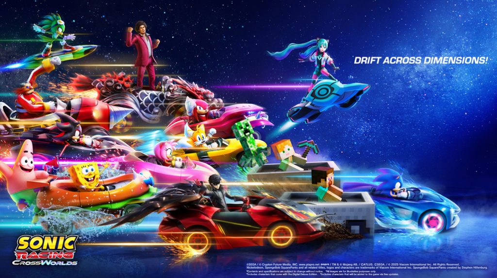 Sonic Racing CrossWorlds NSP screenshot