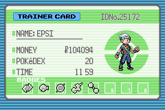 Pokémon Emerald ROM Download screenshot