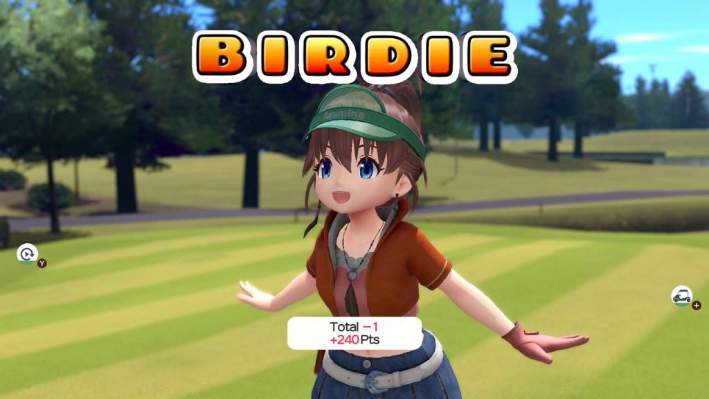 EVERYBODYS GOLF HOT SHOTS NSP screenshot