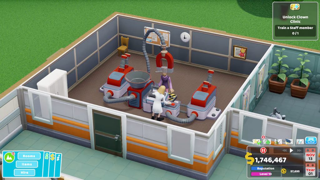 Two Point Hospital NSP screenshot