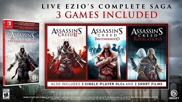 Assassin’s Creed The Ezio Collection NSP screenshot