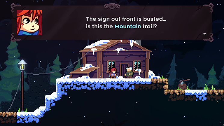 Celeste NSP screenshot