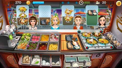 Food Truck Tycoon Asian Cuisine Switch NSP screenshot