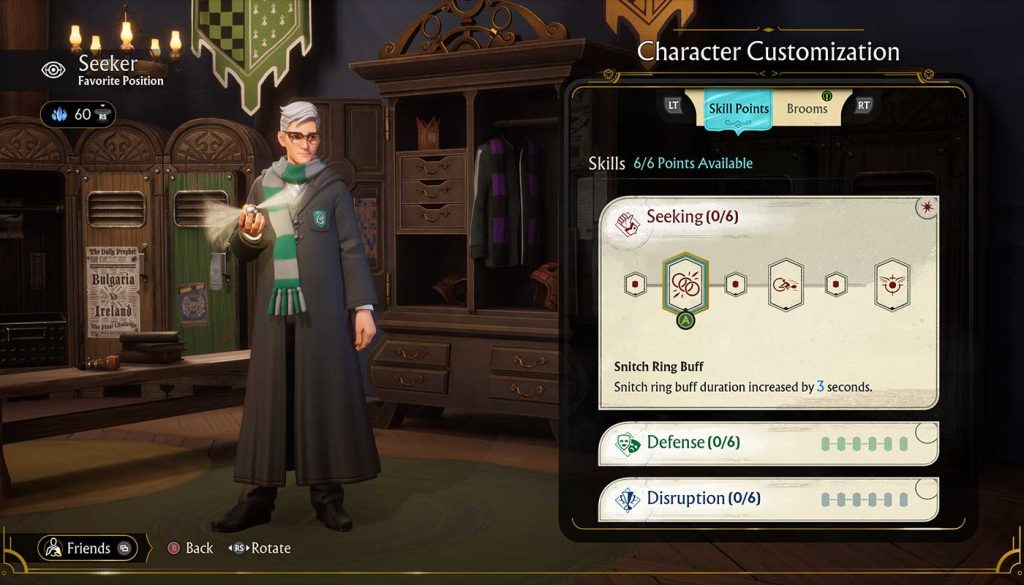 Harry Potter Quidditch Champions NSP screenshot