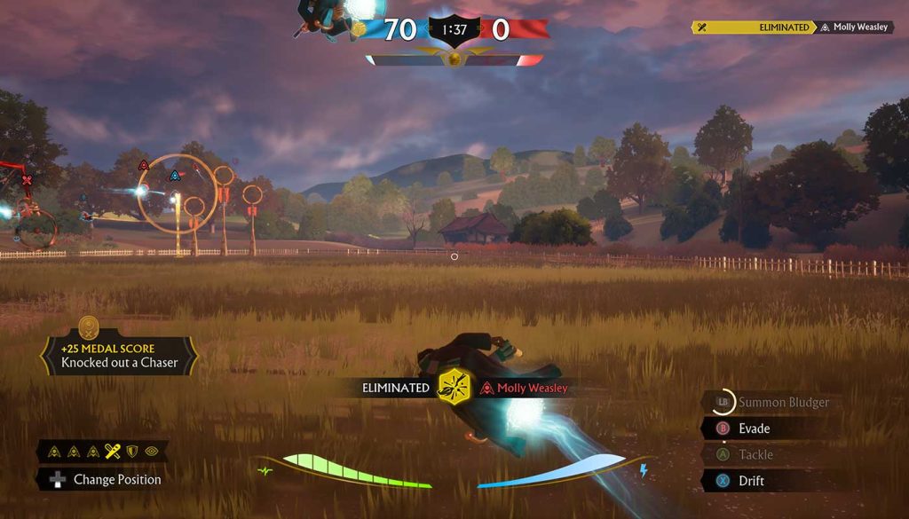 Harry Potter Quidditch Champions NSP screenshot