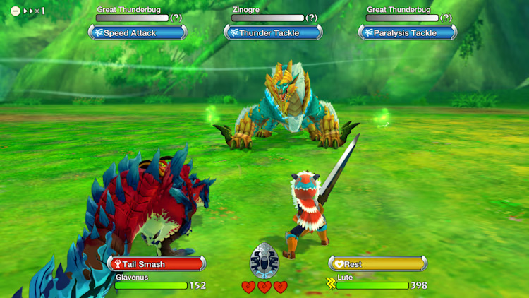Monster Hunter Stories NSP screenshot