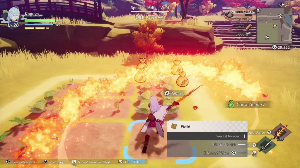 Rune Factory: Guardians of Azuma NSP screenshot