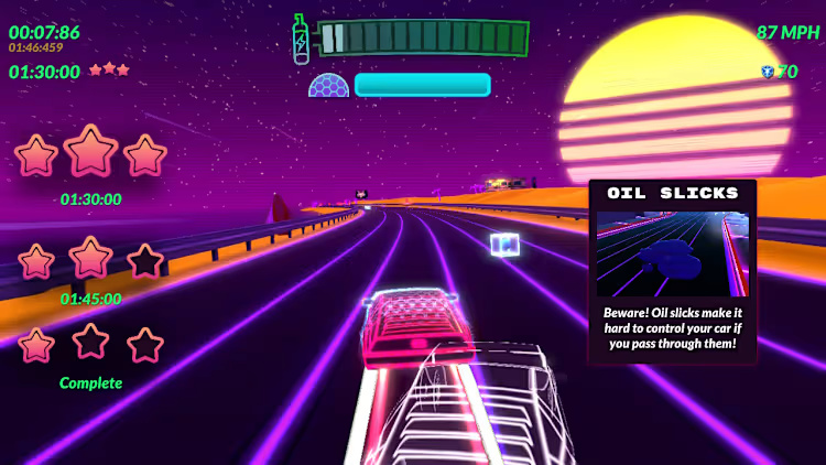 Retro Drive Revamped NSP screenshot